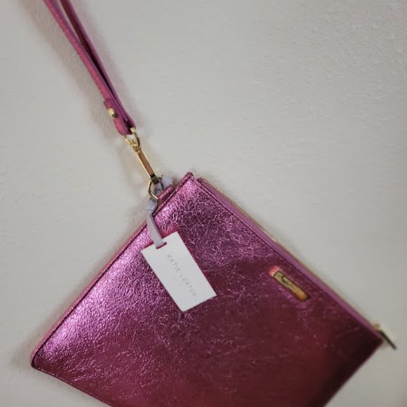 Really cute Katie Loxton clutch or make up bag. Beauti fuchsia pink. - Picture 7 of 8